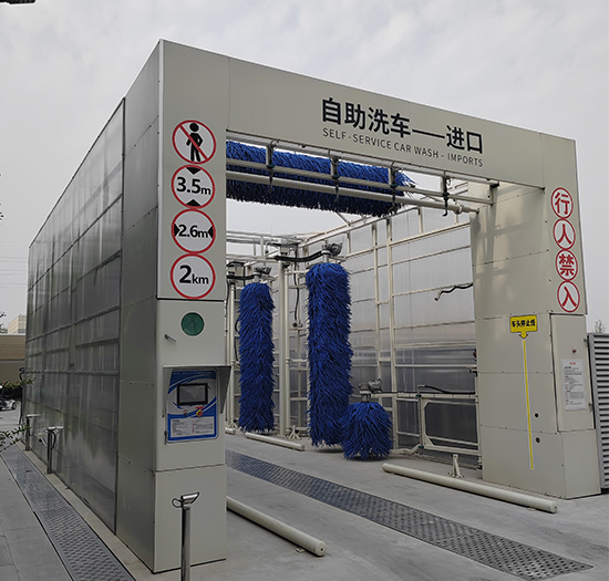 日森助力【胖东来】产业再升级！全新运输车辆洗车机亮相，细节之处彰显品质追求！